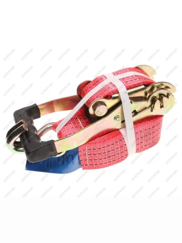 Стяжка крепления груза 5т 8м-50мм с храповиком РОМЕК РОМЕК 50.2500.2.0 (8 000)