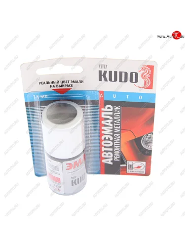 Краска CHERY GF WOLFSBURG CREY серая с кистью 15мл KUDO KUDO ku-74005