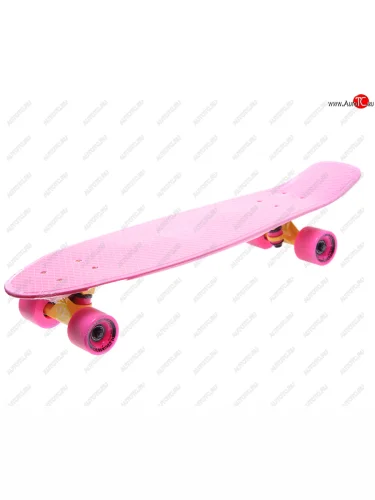 Скейтборд 27 (пенниборд) пластиковый розовый TECH TEAM TECH TEAM nn004177