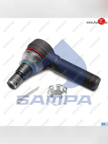 Наконечник рулевой тяги VOLVO (M24x1.5 M30x1.5 L=140) SAMPA SAMPA 097.763-01