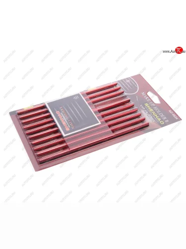 Накладка декоративная воздуходува салона красная (10шт.) TORINO TORINO ad0834 red