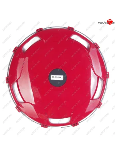 Колпак колеса R-22.5 заднего пластик (бордовый) ТТ ТЕХНО-ТРЕЙД тт-пл-т08