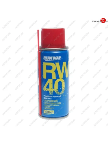 Смазка универсальная проникающая RW-40 100мл аэрозоль RUNWAY RUNWAY rw6094 RUNWAY rw6094