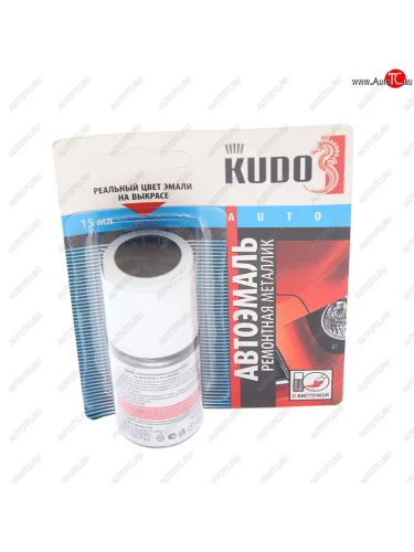 Краска GEELY C14 BASALT GREY серая с кистью 15мл KUDO KUDO ku-74203