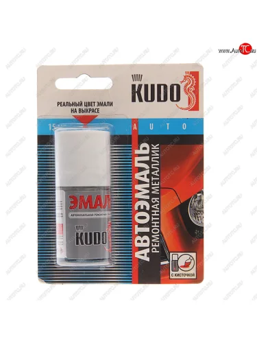 Краска CHANGAN Y36 ATOMIK GRAY серая с кистью 15мл KUDO KUDO ku-74408