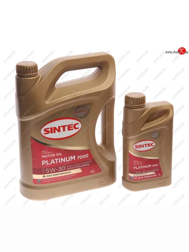 Масло моторное Platinum 7000 A3B4 5W30 синт.4+1л SINTEC SINTEC 600223