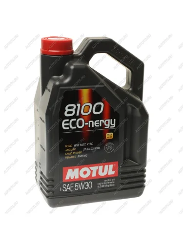 Масло моторное 8100 ECO-NERGY 5W30 синт.4л MOTUL MOTUL 111860