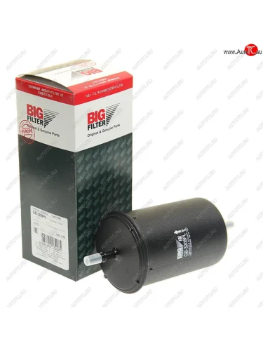 Фильтр топливный ГАЗ-31105i тонкой очистки (дв.CHRYSLER 2.4) (под хомут) BIG FILTER BIG FILTER gb-334 BIG FILTER gb-334