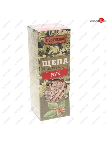 Щепа для копчения буковая 282г BOYSCOUT BOYSCOUT 61096