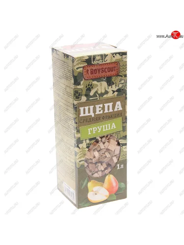 Щепа для копчения грушевая 302г BOYSCOUT BOYSCOUT 61094