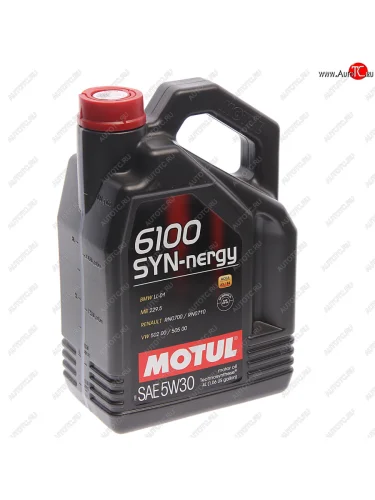 Масло моторное 6100 SYN-NERGIE 5W30 псинт.4л MOTUL MOTUL 112464
