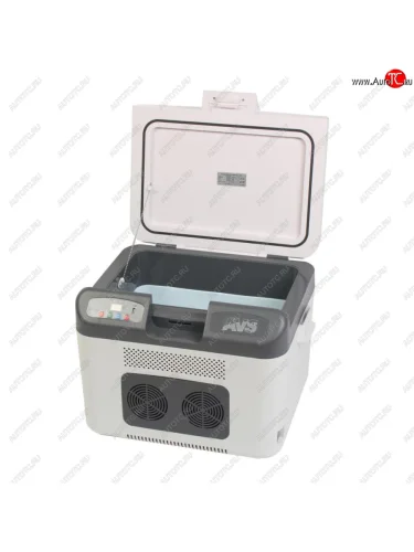 Автохолодильник 27л 48.0х38.5х35.0см термоэлектр. 12V220V24V 54W пластик 7.6кг AVS AVS a07084s