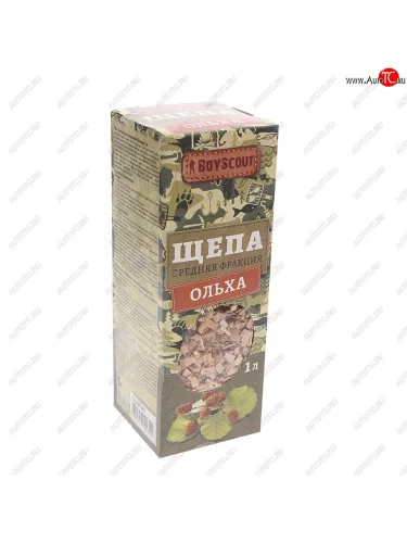 Щепа для копчения ольховая 248г BOYSCOUT BOYSCOUT 61043