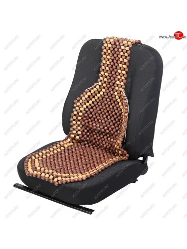 Накидка на сиденье массажная деревянная с подголовником темная NOVA BRIGHT NOVA BRIGHT 36577