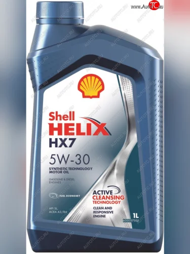 Масло моторное HELIX HX-7 5W30 A3B4SN псинт.1л SHELL SHELL 550046376