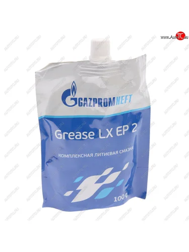 Смазка литиевая высокотемпературная Grease LX EP-2 100г (синяя) GAZPROMNEFT GAZPROMNEFT 2389900431