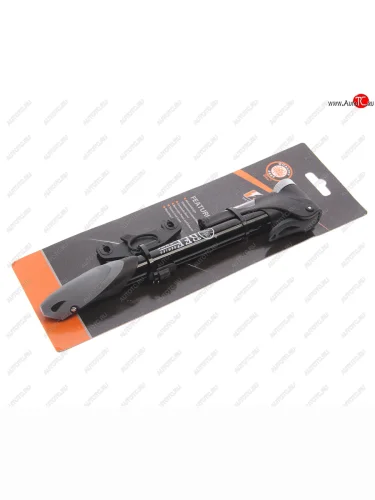 Насос велосипедный алюминиевый с манометром 21x220мм BEE PUMP BEE PUMP m21b-02