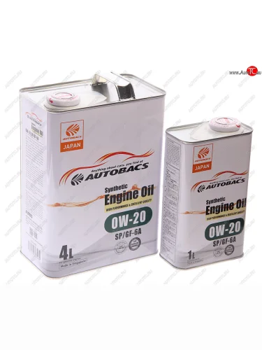 Масло моторное ENGINE OIL 0W20 синт.4л+1л Сингапур AUTOBACS AUTOBACS a00032424-0201