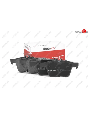 Колодки тормозные VW Golf (14-) AUDI A3 (12-),TT задние (4шт.) METACO METACO 3010-169 METACO 3010-169