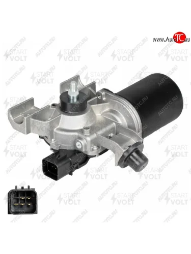 Мотор-редуктор стеклоочистителя HYUNDAI Solaris (17-) STARTVOLT STARTVOLT vwf08l4