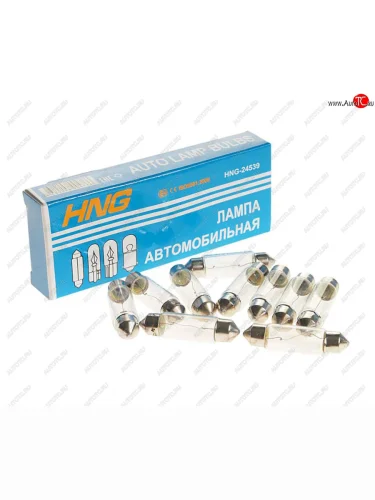Лампа 24V C5W SV8.5-8 39мм Long Life HNG HNG 24539