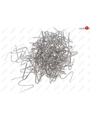 Скоба для ремонта пластика 0.6мм угловая 100шт. WORTEX WORTEX 0323337