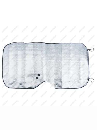 Шторка автомобильная для лобового стекла 140х70см светоотражающая AUTOPROFI AUTOPROFI sun-100 (l)