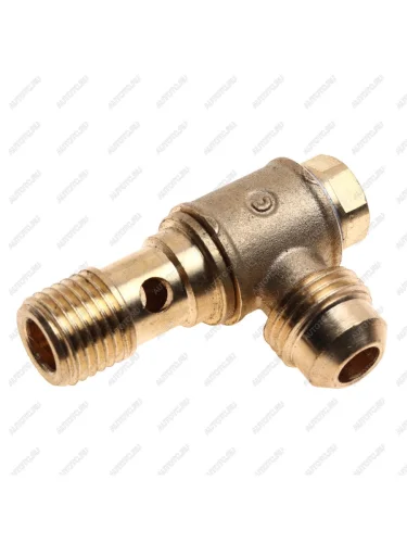 Наконечник ЯМЗ-658 трубки топливной отводящей М16х1.5-М14х1.5 двухъярусный АВТОДИЗЕЛЬ ЯМЗ 8.9175