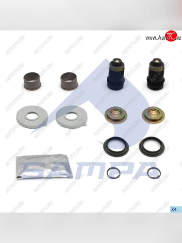 Ремкомплект суппорта MERITOR Duco (регулировочный механизм правый,пятаки,пыльники) SAMPA SAMPA 095.672