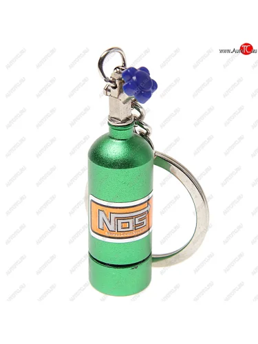 Брелок Баллон NOS №2 металл 1.2х5.5см MASHINOKOM MASHINOKOM bkk 037
