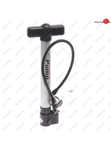 Насос для мяча двойного действия алюминиевый (шланг,игла) NO NAME хн-103