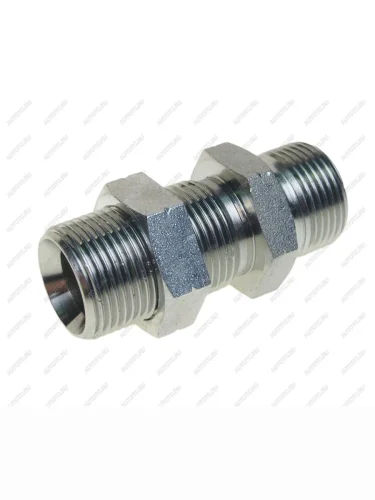 Адаптер BSP(Ш)34-BSP(Ш)34 удлиненный (с гайкой,проходной) ZHHMC ZHHMC 6b-12ln