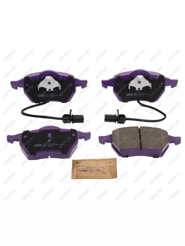 Колодки тормозные VW Passat B5 AUDI A4,A6 передние (4шт.) NIBK NIBK pn0188w NIBK pn0188w