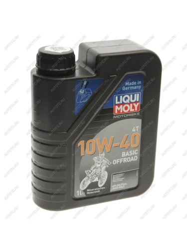 Масло моторное для 4-х тактных двигателей MOTORBIKE 4T OFFROAD BASIC 10W40 1л LIQUI MOLY LIQUI MOLY 3059