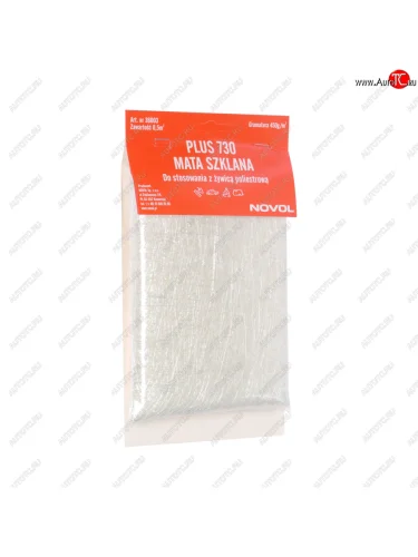 Стеклоткань PLUS 730 450г/м2х0.5 кв.м NOVOL NOVOL 36003 NOVOL 36003
