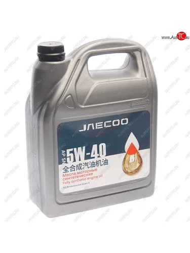 Масло моторное JAECOO 5W40 API SN синт.4л OE CHERY jaecoo5w404