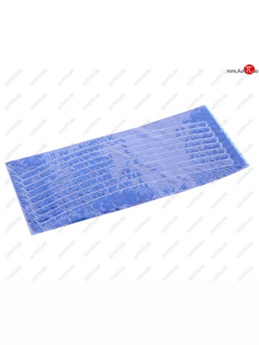 Набор наклеек для велосипеда световозвращающие на обод 210х9.0мм синий NO NAME ут00019011