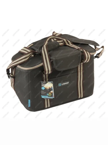 Сумка изотермическая 20л 40х25х24см черно-бежевая Voyage LIBHOF LIBHOF libwp20