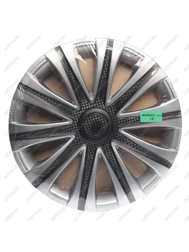 Колпак колеса R-14 черный МАЙБАХ СУПЕР комплект 4шт. NO NAME майбах black r-14