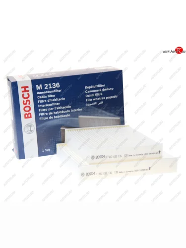 Фильтр воздушный салона PEUGEOT 207 (06-) BOSCH BOSCH 1987432136 BOSCH 1987432136