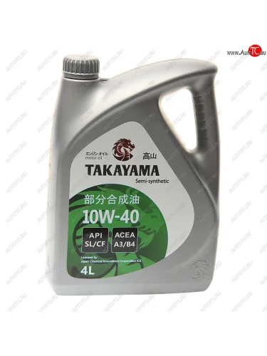 Масло моторное API SLCF 10W40 псинт.4л TAKAYAMA TAKAYAMA 605518