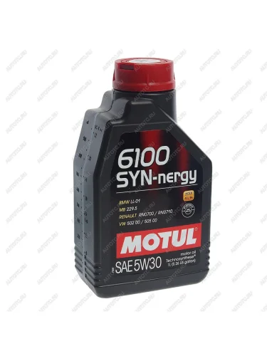 Масло моторное 6100 SYN-NERGIE 5W30 псинт.1л MOTUL MOTUL 112463
