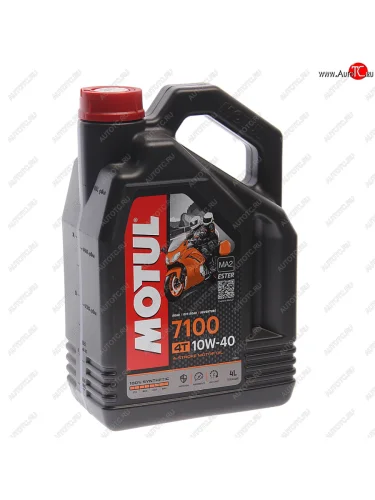 Масло моторное для 4-х тактных двигателей 7100 ESTER 4T 10W40 синт.4л MOTUL MOTUL 104204