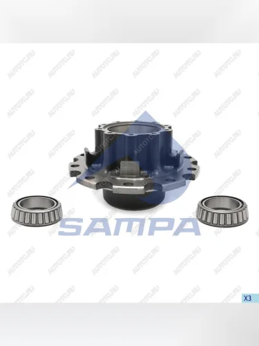 Ступица SCANIA P,R series задняя (с подшипником) SAMPA SAMPA 044.1051