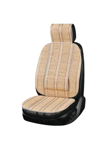 Накидка на сиденье массажная бамбуковая с поясничной опорой бежевая SKYWAY SKYWAY s01302031
