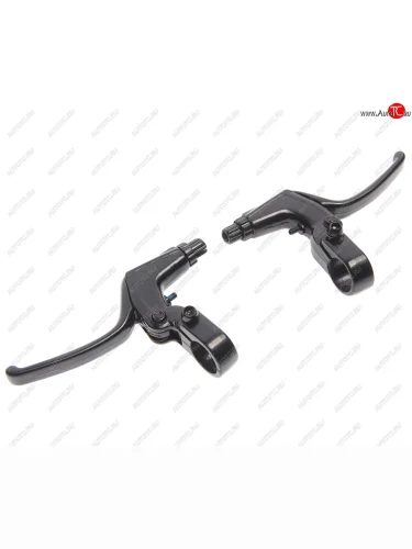 Рукоятка тормоза правая-левая алюминиевая 2шт. черная WINZIP WINZIP wl-338d