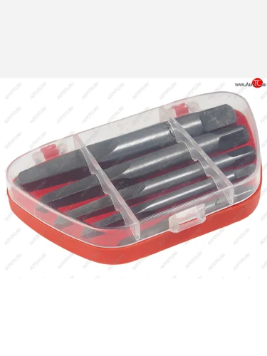 Набор экстракторов М3-М25 5 предметов в пластиковом футляре (HSS 4241) ROCKFORCE ROCKFORCE rf-63005c ROCKFORCE rf-63005c