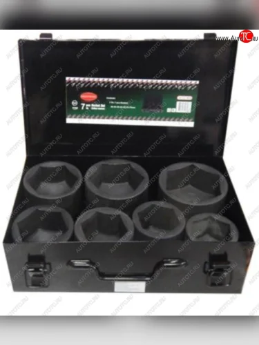 Набор головок торцевых 1 ударных 7 предметов в кейсе ROCKFORCE ROCKFORCE rf-8071mpb