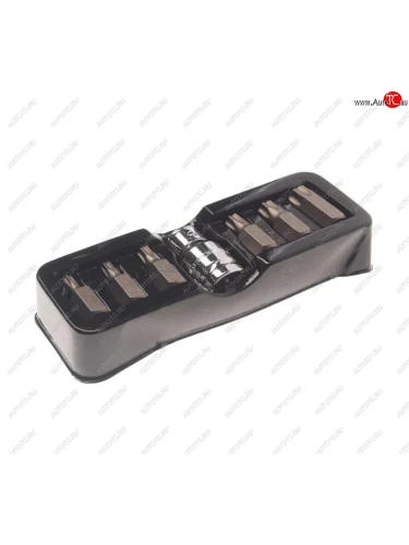 Набор бит 12 TORX T25-T55 с держателем 7 предметов в ложементе ROCKFORCE ROCKFORCE rf-4074