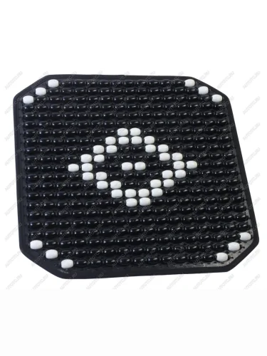 Накидка на сиденье массажная деревянная без спинки черная NOVA BRIGHT NOVA BRIGHT 48449